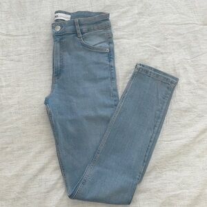 Zara high-waisted jeans